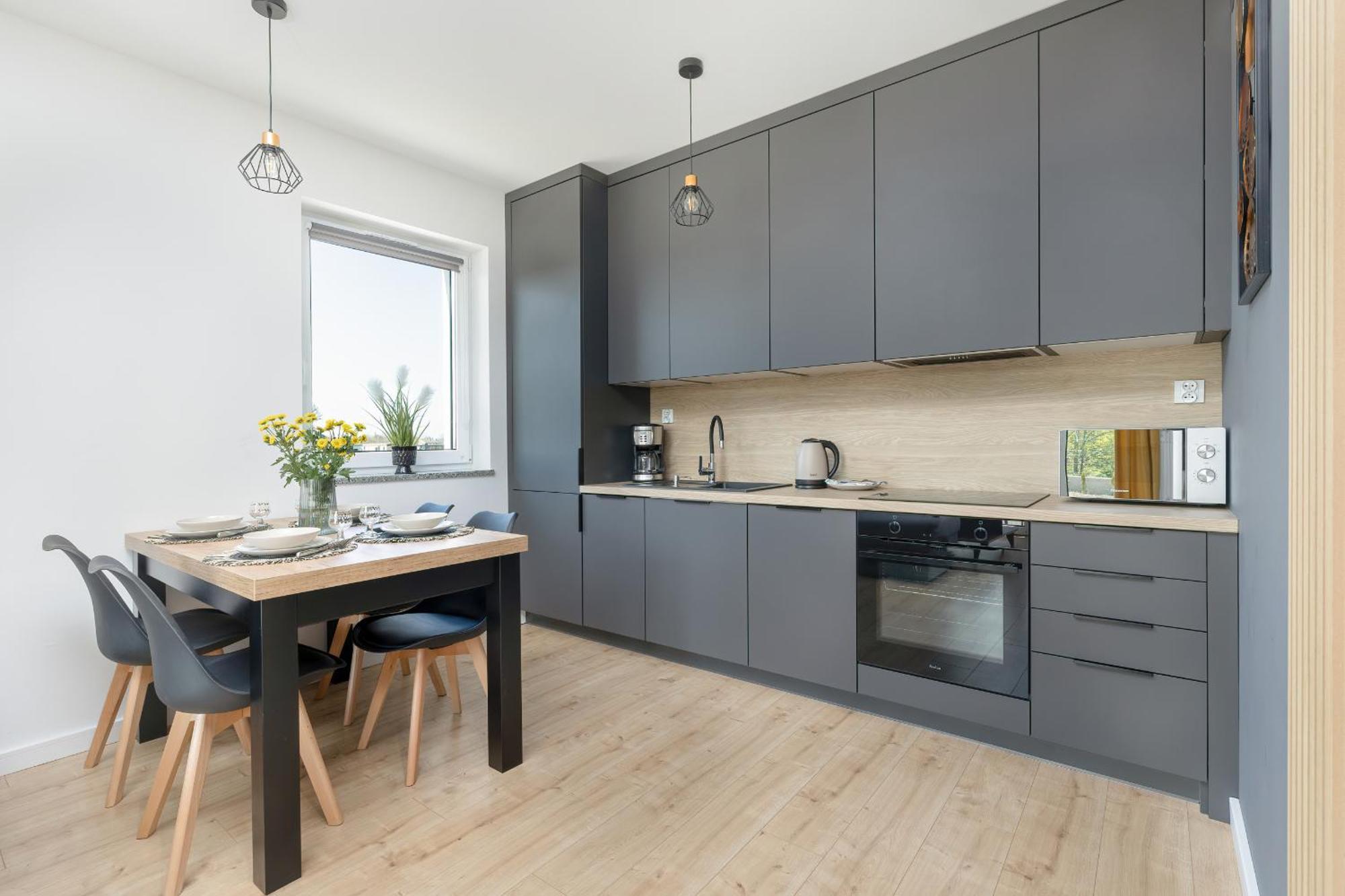 Nadmorski Apartament Z Parkingiem W Ustroniu Morskim By Noclegi Renters 尤斯托尼莫斯基 外观 照片