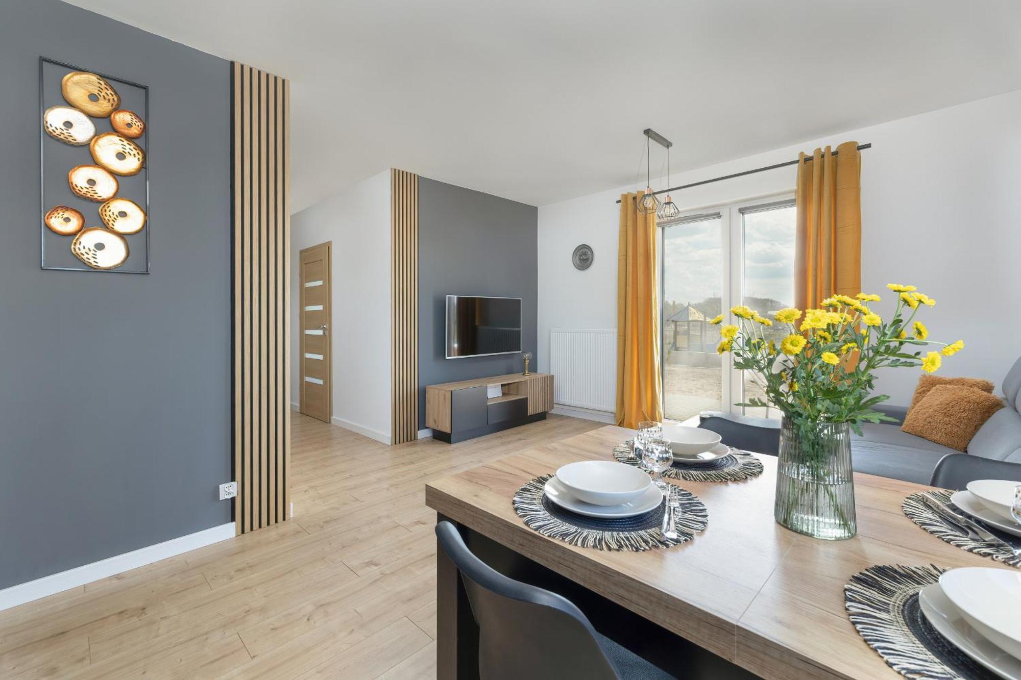 Nadmorski Apartament Z Parkingiem W Ustroniu Morskim By Noclegi Renters 尤斯托尼莫斯基 外观 照片